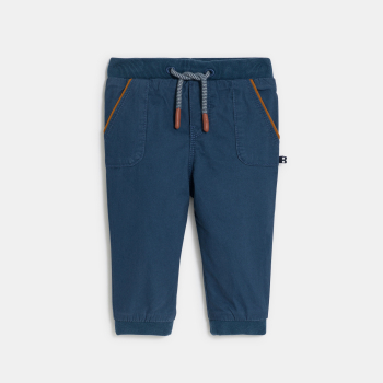 بنطلون رياضي أزرق لطفيل رضيع